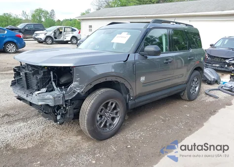 2024 Ford Bronco Sport Big Bend from USA, damaged, VIN 3FMCR9B63RRF51086